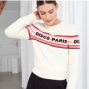 Paris Disco Intarsia Sweater - & Other Stories